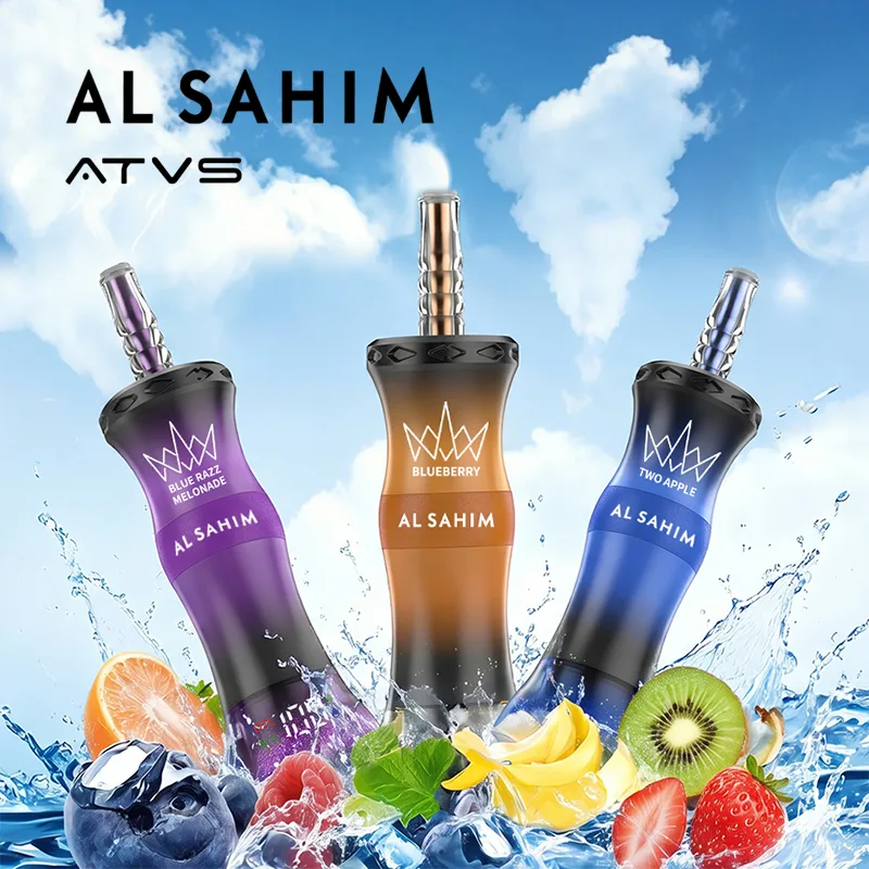 ATVS AL-SAHIM 200K cover image showing three devices with fruit and water splash background.