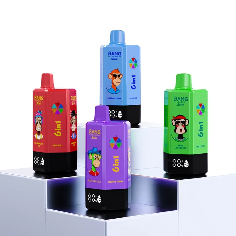 Bang Leader 300K 6-in-1 device lineup on a clean white display background.