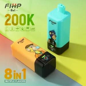 Hero image for FIHP 200K 8-in-1 showing the device beside its retail box on a studio background.