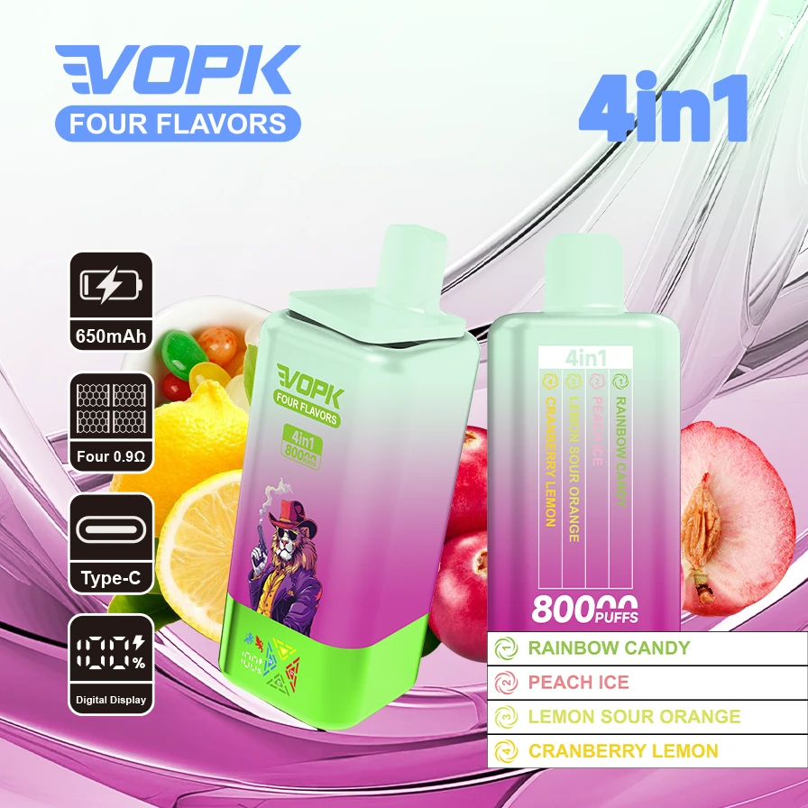 Four-flavor set poster.